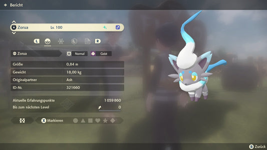 #570 Zorua-Hisui PLA