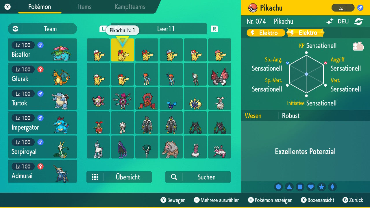 #25 Shiny Pikachu Hoenn-Kappe SV