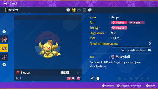 #720 Hoopa brillant