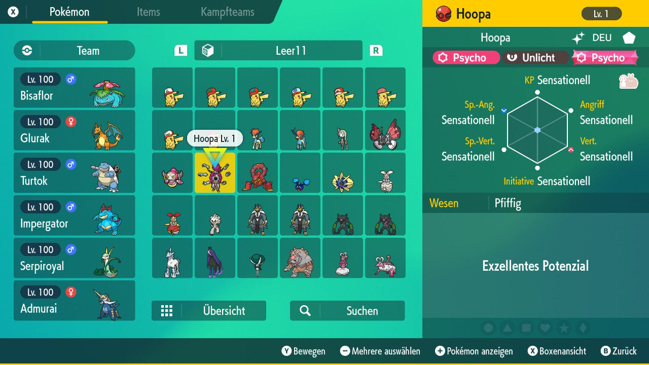 #720 Shiny Hoopa Entfesselt SV