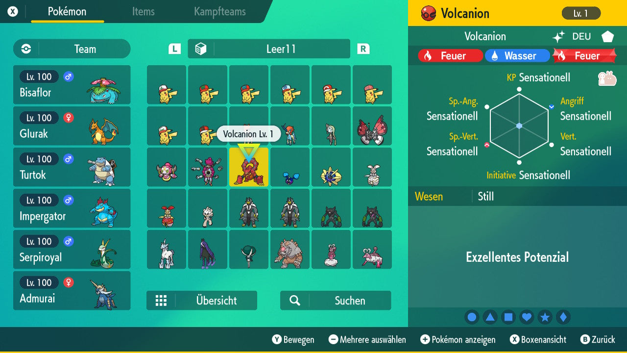 #721 Shiny Volcanion SV