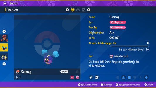 #789 Cosmog brillant