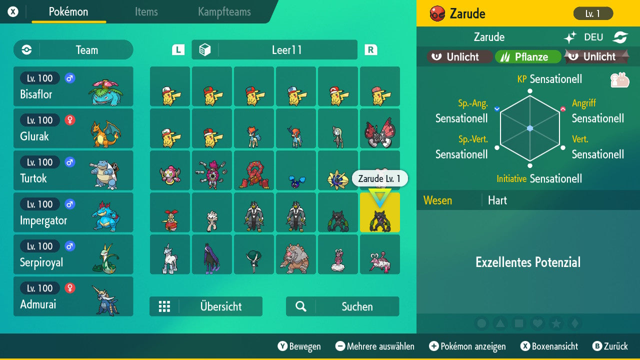 #893 Shiny Zarude Papa SV