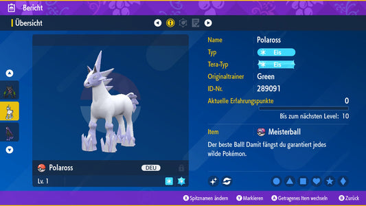 #896 Shiny Polaross SV