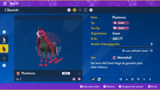 #897 Shiny Phantoross SV