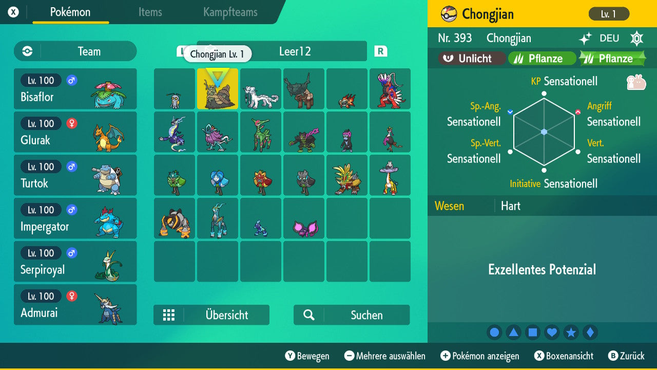 #1001 Shiny Chongjian SV