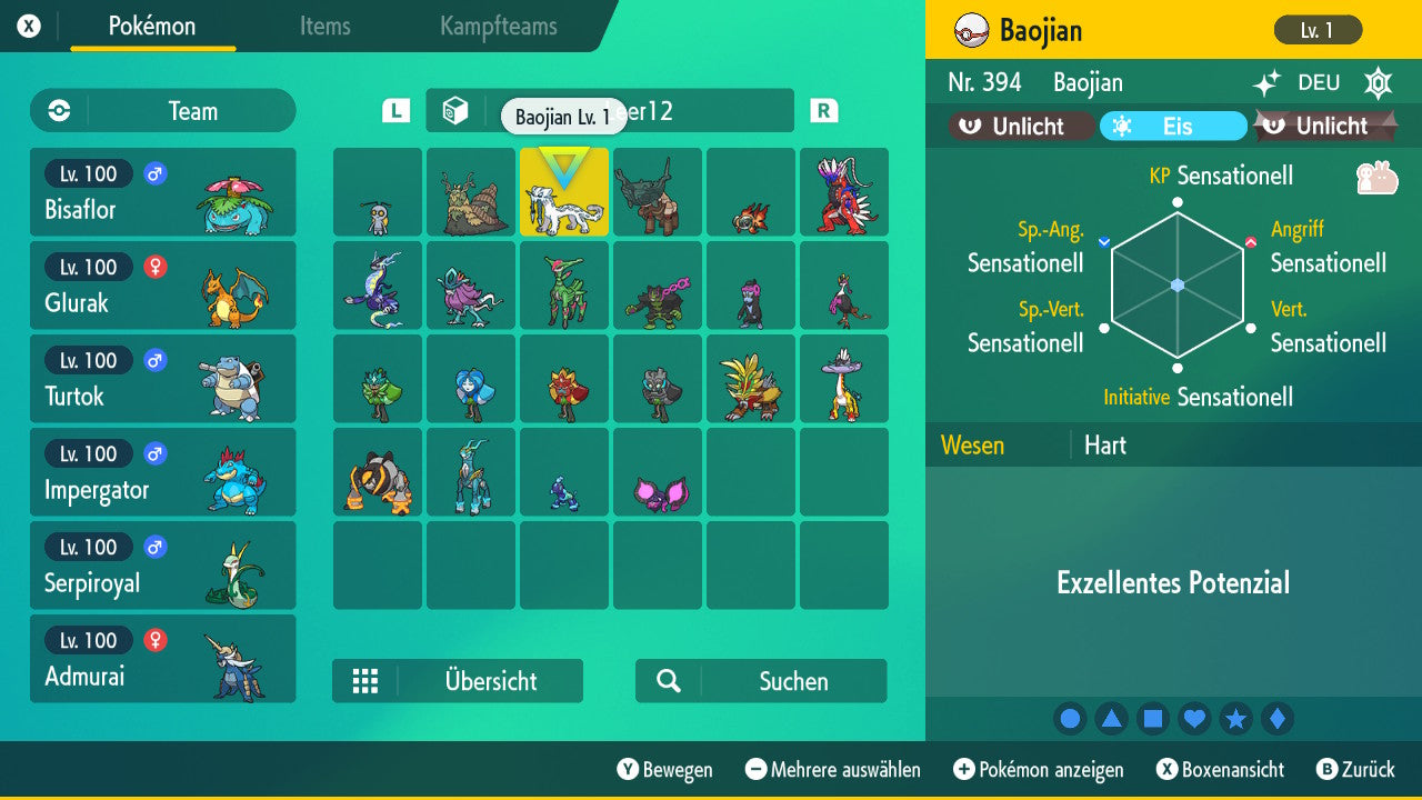 #1002 Shiny Baojian SV