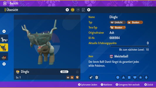 #1003 Shiny Dinglu SV