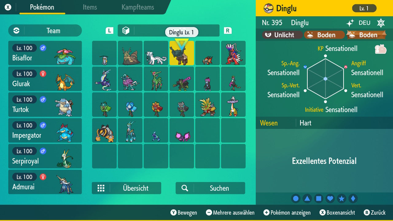 #1003 Shiny Dinglu SV