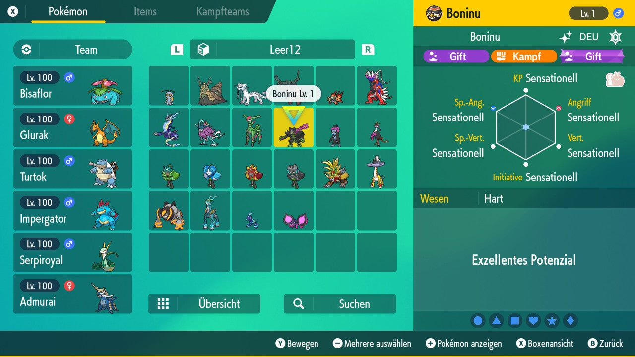 #1014 Shiny Boninu SV