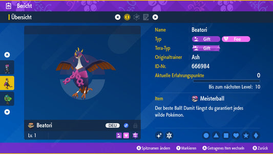 #1016 Shiny Beatori SV