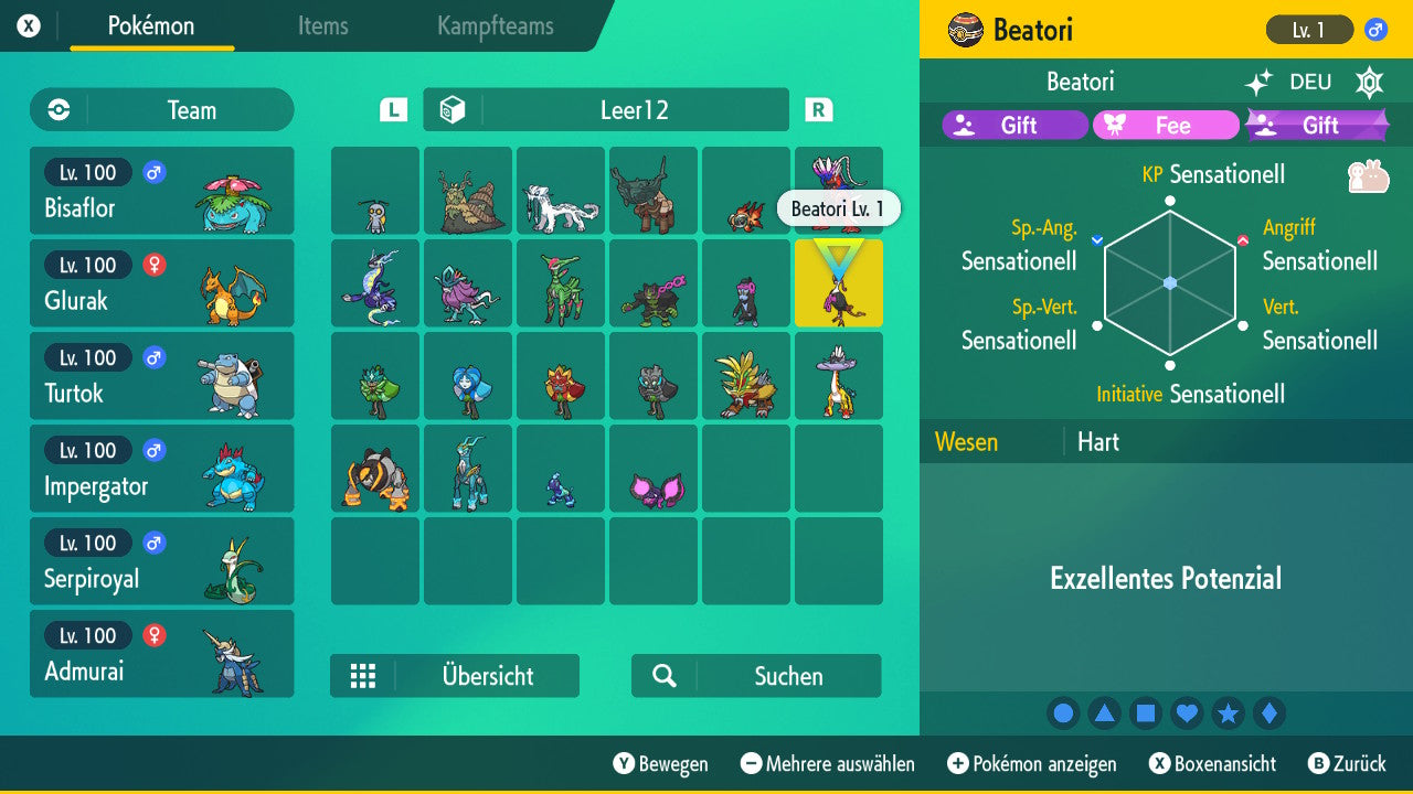 #1016 Shiny Beatori SV