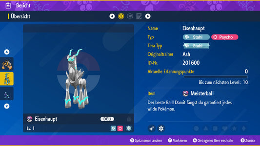 #1023 Shiny Eisenhaupt SV