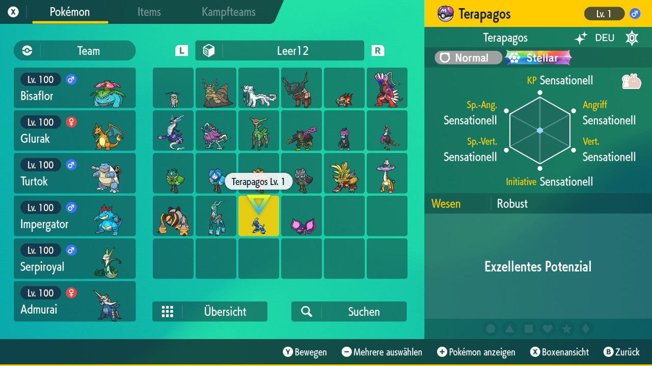 #1024 Shiny Terapagos SV