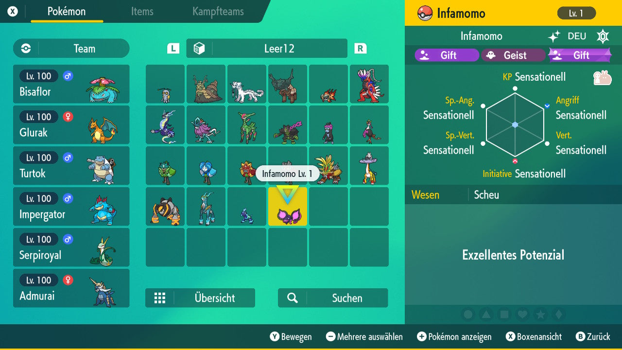 #1025 Shiny Infamomo SV