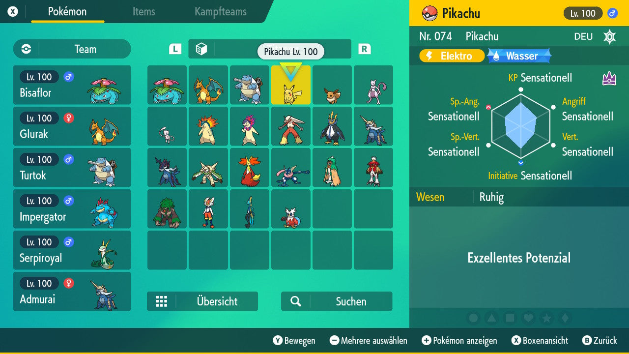 #25 Pikachu Titanen SV