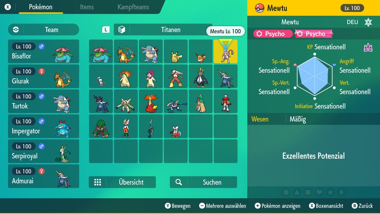 #150 Mewtu Titanen SV