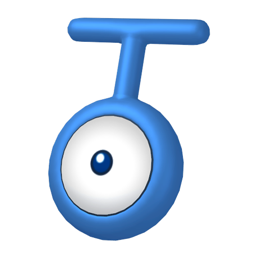 #201 Unown T PLA