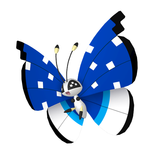 #666 Vivillon Schneefeldmuster SV