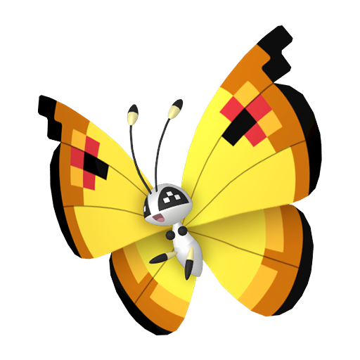 #666 Vivillon Kontinentalmuster SV
