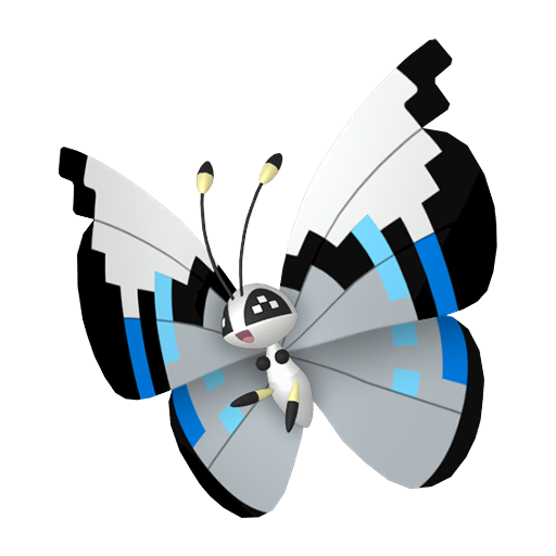 #666 Vivillon Monsoon Pattern SV