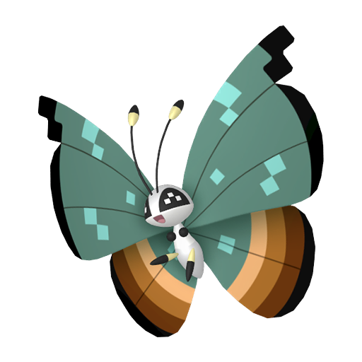#666 Vivillon Dschungelmuster SV