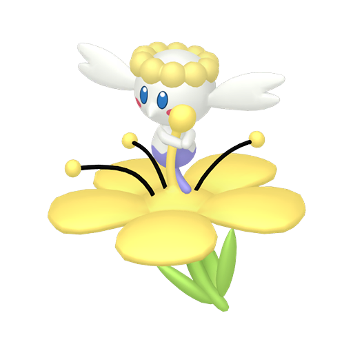 #669 Plantes Flabébé à fleurs jaunes