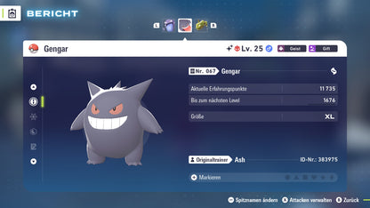 #094 Gengar PVE ZA