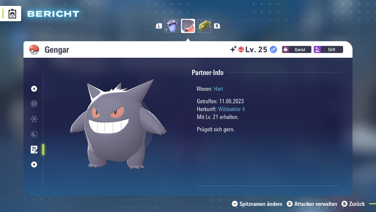 #094 Gengar PVE ZA