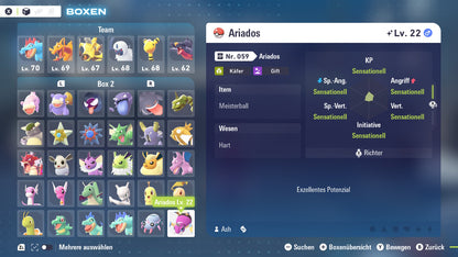 #168 Ariados PVE ZA