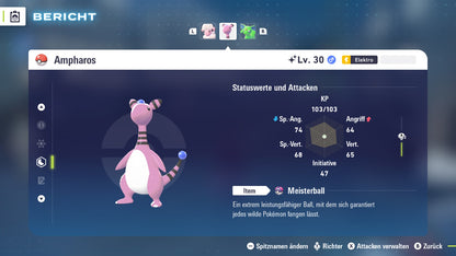 #181 Ampharos PVE ZA