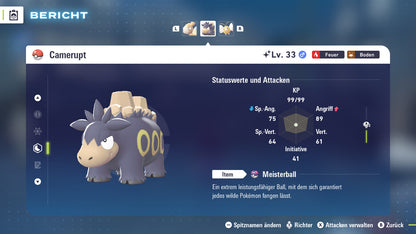 #323 Camerupt PVE ZA