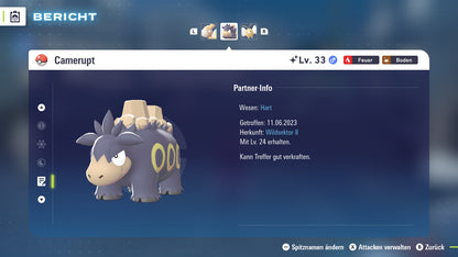 #323 Camerupt PVE ZA