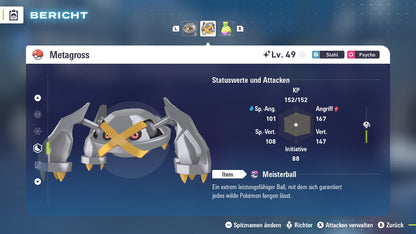 #376 Metagross PVE ZA