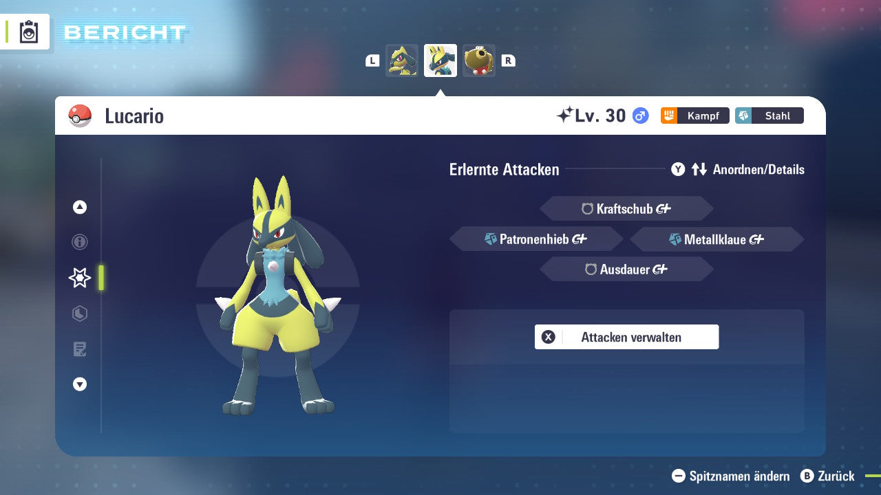 #448 Lucario PVE ZA