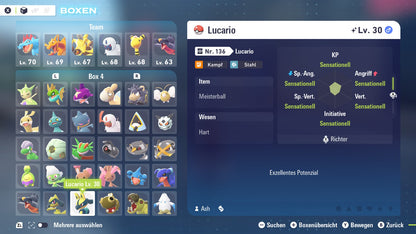 #448 Lucario PVE ZA
