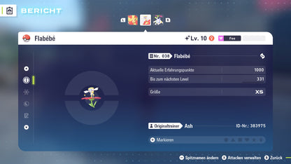 #669 Flabébé-Rotblütler PVE ZA