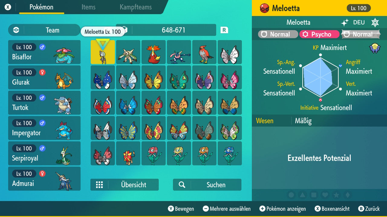 #648 Meloetta PVP SV