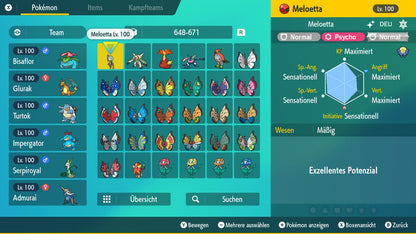 #648 Meloetta PVP SV