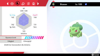 #001 Bisasam SnS