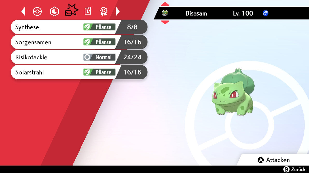 #001 Bisasam SnS