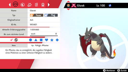 #006 Glurak Gigadynamax SnS