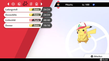 #025 Pikachu Original-Kappe SnS