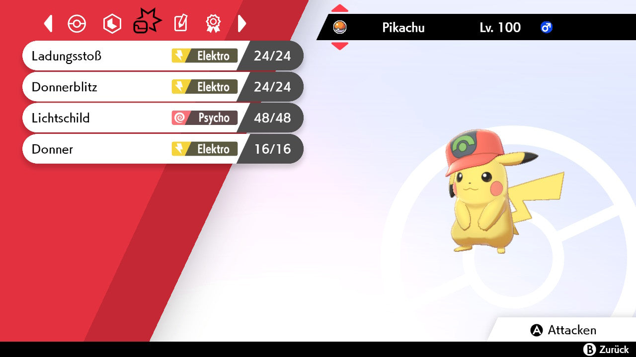 #025 Pikachu Hoenn-Kappe SnS