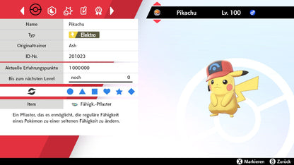 #025 Pikachu Sinnoh-Kappe SnS