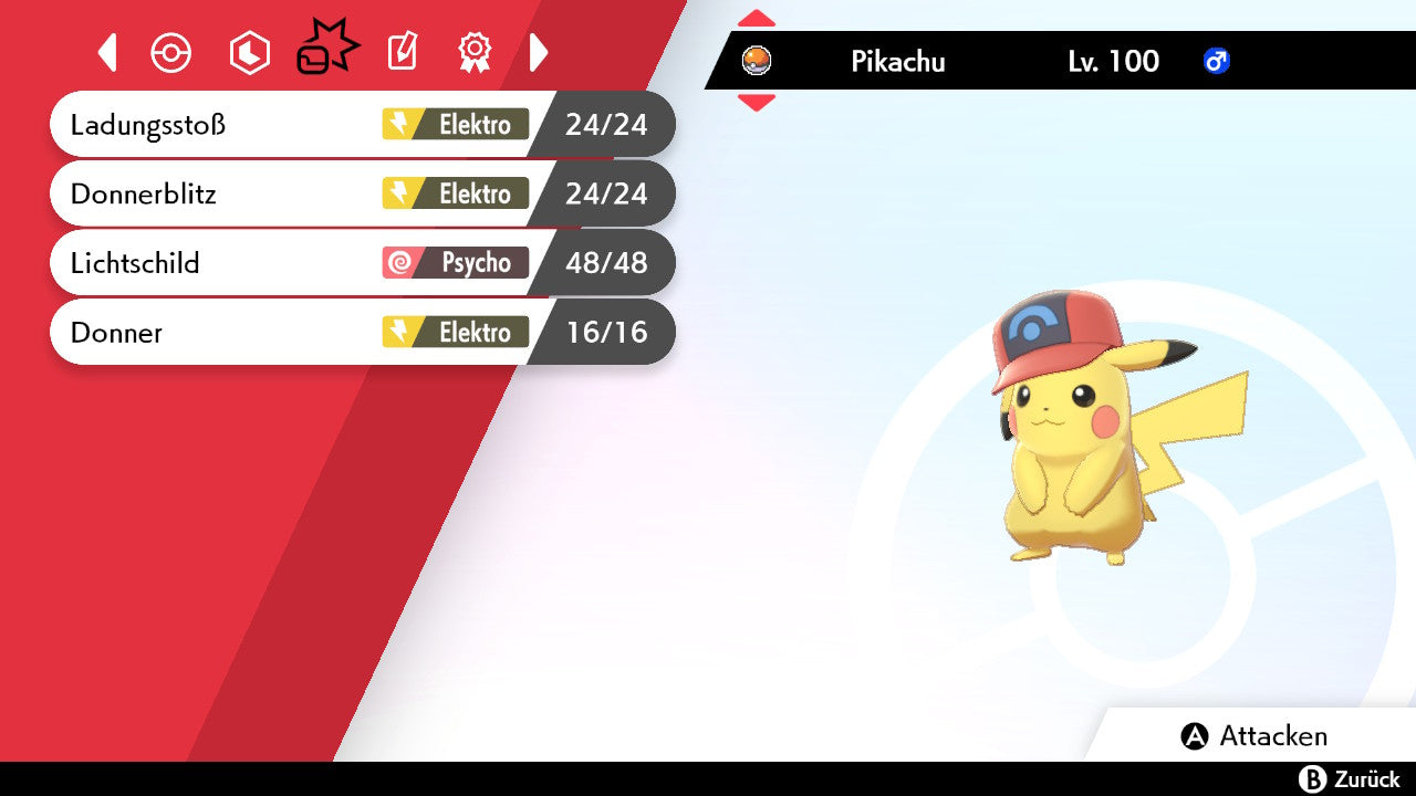 #025 Pikachu Sinnoh-Kappe SnS