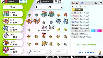 #025 Pikachu Sinnoh-Kappe SnS