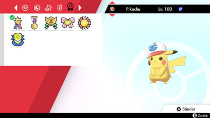 #025 Pikachu Einall-Kappe SnS