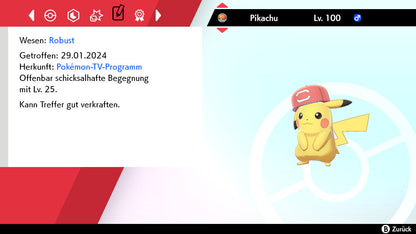 #025 Pikachu Alola-Kappe SnS