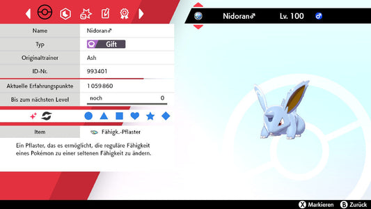 #032 Nidoran Männlich SnS